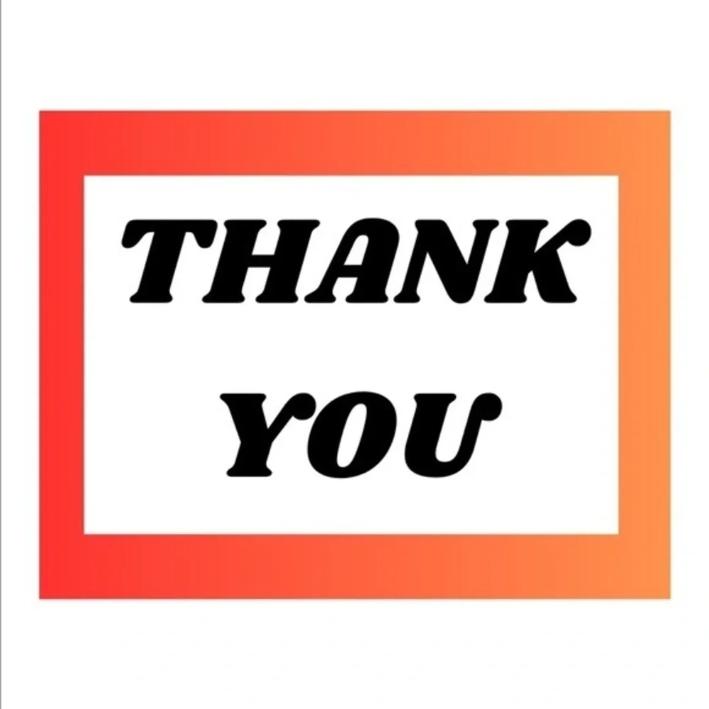 Set of 10 Thank You Post Cards